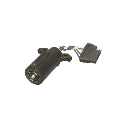 WESBAR 7257 8 in. 7-Way to 5-Way Adapter 3001.5563